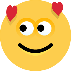 Animated Love Hearts Emoji